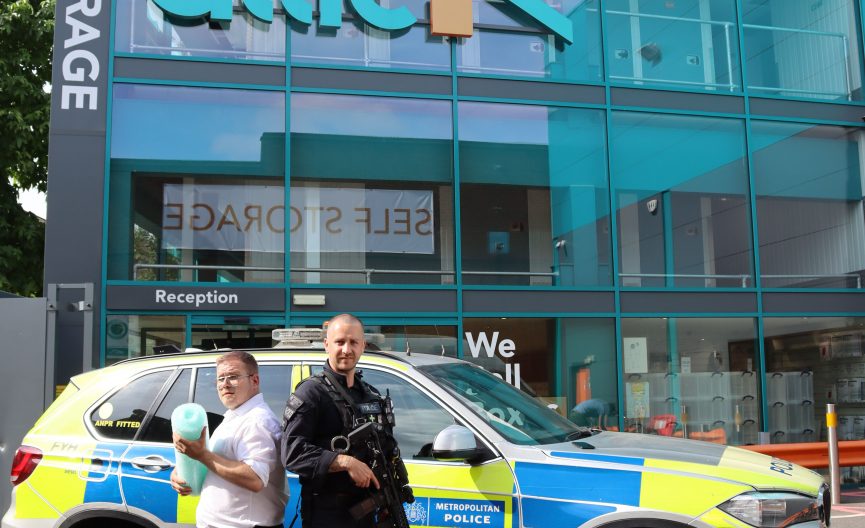 Attic sponsors the London Met Police SCO19 firearms unit football team