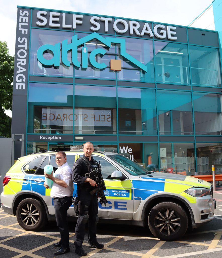 Attic sponsors MET Police Football