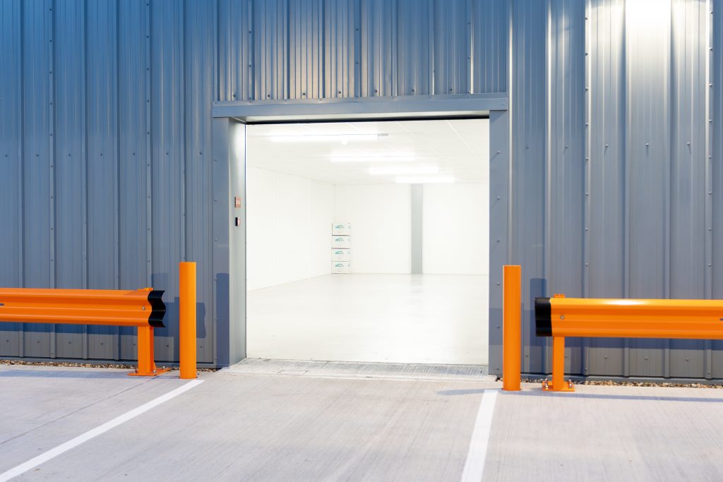 Drive up storage units in London Attic Self Storage