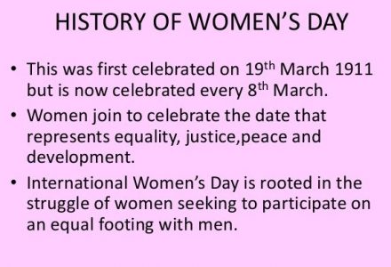 History of womans day 