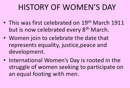 History of womans day