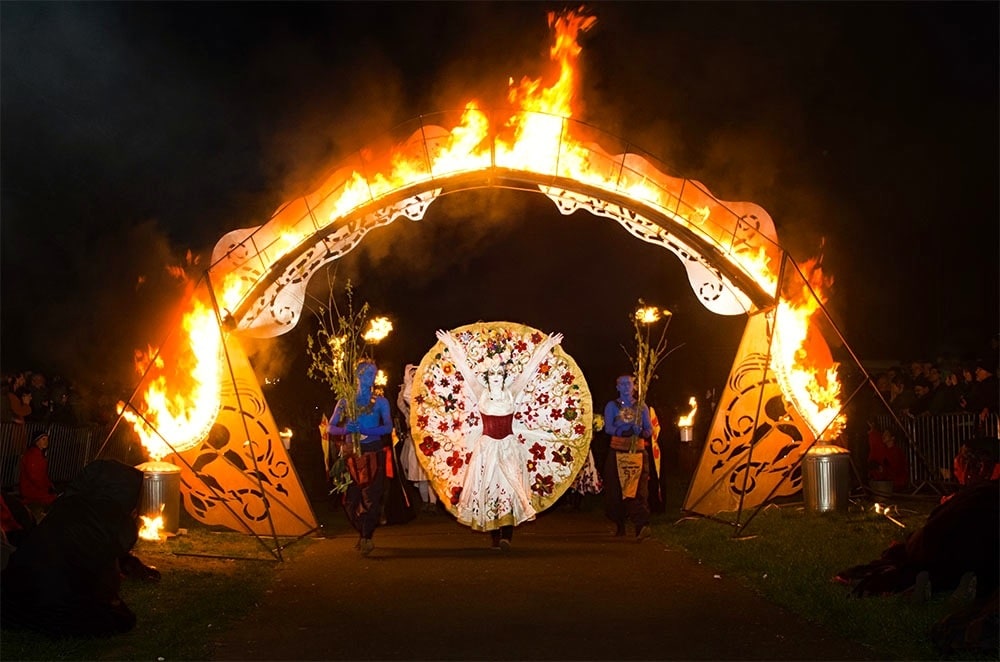 May 2016 Beltane festival of fire