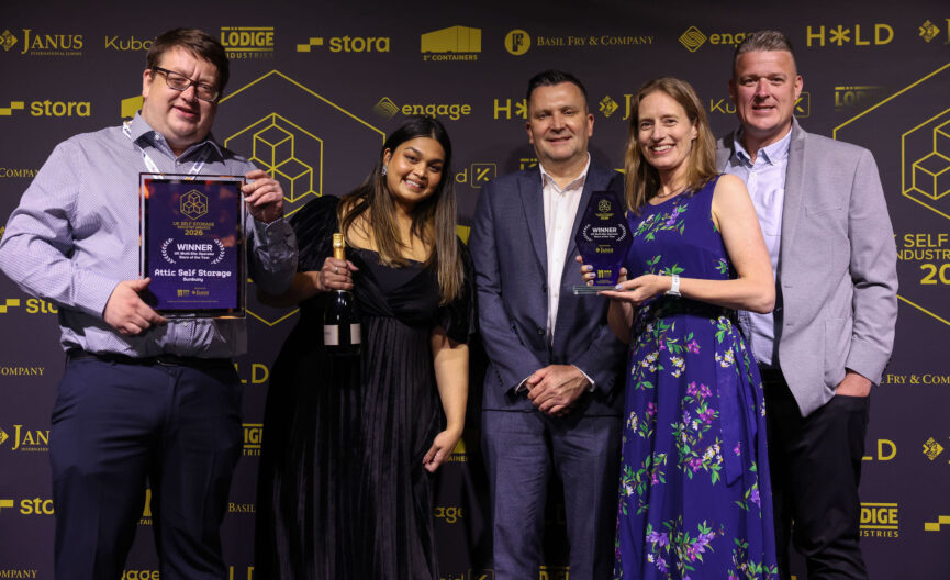 Attic Self Storage Sunbury Named UK Multi-Site Operator, Store of the Year 2026