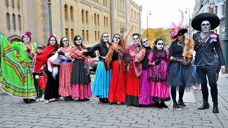 Day of the dead parade