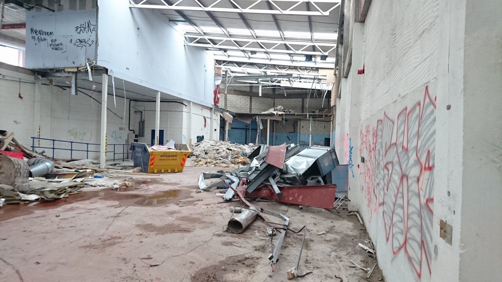 self storage demolition kings cross